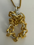 Oval pendant