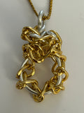 Oval pendant