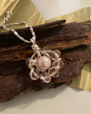 Pink Pearl Necklace