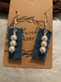 Mini Jeans Earrings