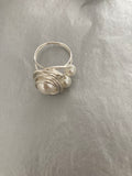 White Moon Ring
