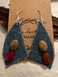 Trio Jeans Earrings