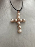 Pearl Cross Necklace
