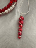 Red Pearl Necklace