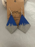 Ice Blue Earrings