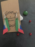 Green Earrings