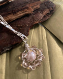Pink Pearl Necklace