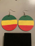 Ethiopia Flag Earrings