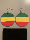 Ethiopia Flag Earrings